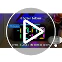 Loud Digital Alarm Clock for Heavy Sleepers with RGB Night Light & Large Display