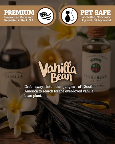 Vanilla Bean Wax Melts - 3 Oz. Long Lasting Premium Scented Wax Blocks