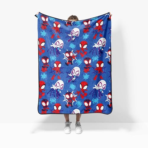 Spidey & His Amazing Friends Kids Soft Plush Throw Blanket, 40" x 50"