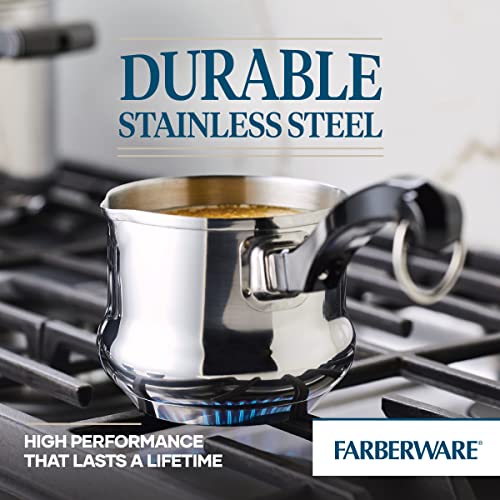 Stainless Steel Butter Warmer Pot with Pour Spout - Mini Saucepot