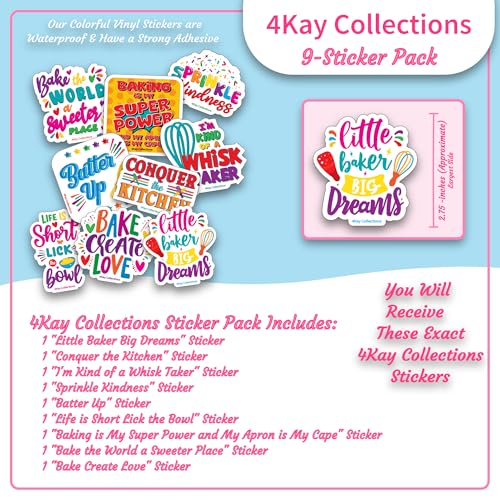Kids Electric Baking Oven Set with 20 Pieces, Refill Mixes, and Apron