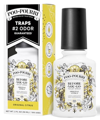 Poo-Pourri Before-You-Go Toilet Spray, Original Citrus, 2 Fl Oz