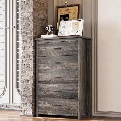 4-Piece Queen Bedroom Furniture Set with Storage Bed, Dresser & Nightstands