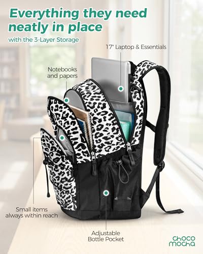 Butterfly School Backpack for Teen Girls - 18 Inch Large Blue Travel Bookbag