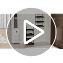 6-Tier Vertical Narrow Shoe Rack, Stackable Tall Skinny Storage Organizer