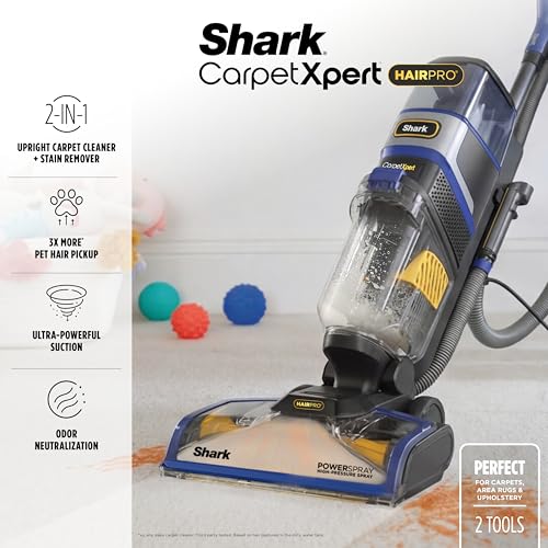 CarpetXpert HairPro Carpet and Upholstery Cleaner with Stain Remover