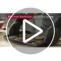 Nonstick Baking Sheet Set - 3-Piece Carbon Steel Cookie Sheets (Gray)