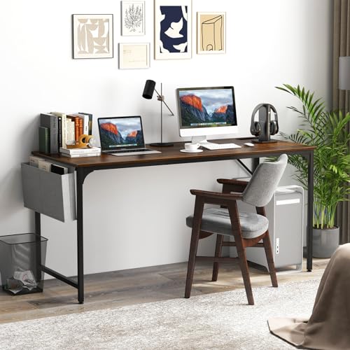 60-Inch Conference Table with Charging Station, Storage Bag and Hook