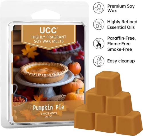 Highly Scented Soy Wax Melts Variety Pack - Natural Plant-Based Cubes (4 Pack)