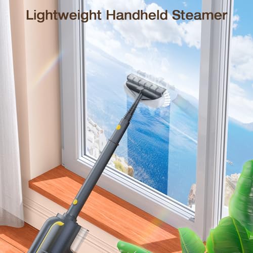 ScrubWiz 10-in-1 Steam Mop & Handheld Multi-Surface Steam Cleaner