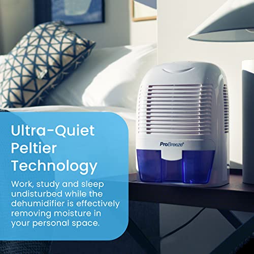 Electric Mini Dehumidifier Compact Portable 250 Sq Ft for Home
