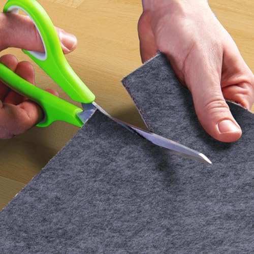 Unique Loom Uni-Luxe 2'6 x 9'10 Grey Dual Surface Non-Slip Rug Pad 1/4" Thick