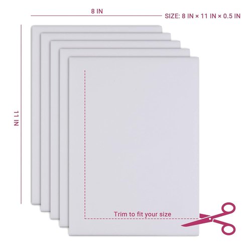 Ms.Medic 3 Pack Lipo Foam Board – Ab Board Post Surgery Liposuction – Lipo Foams Post Surgery – 8" x 11" Abdominal Compression Garments Lipo Foam Sheets