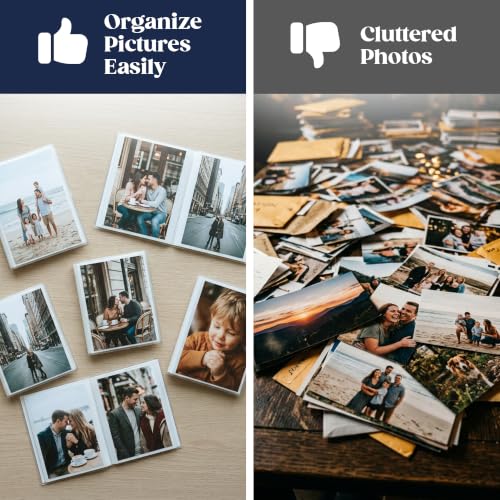 4x6 Photo Albums, 5-Pack, 24-Photo Capacity with Clear Cover