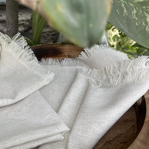 Aqua Cotton Cloth Napkins 18x18, Set of 12, Reusable Dinner Napkins
