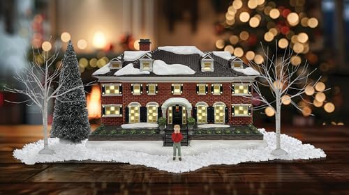 Department 56 Snow Village Home Alone Figurine, 2.64 Inch Resin Decor