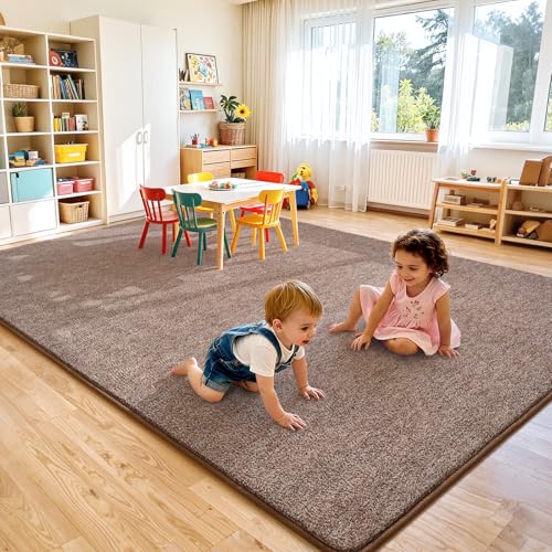 4x6 Memory Foam Area Rug, Soft Washable Non-Slip Bedroom & Living Room Carpet