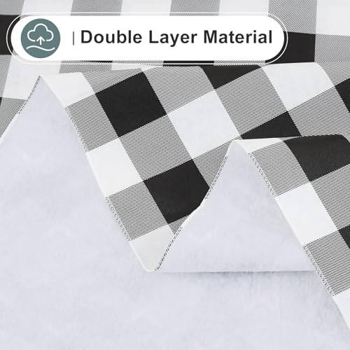 Rectangle Waterproof Vinyl Tablecloth, Flannel Backed Wipeable Table Cover