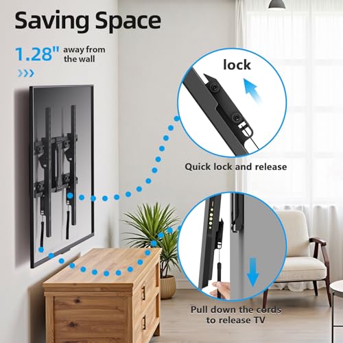 USX STAR Fixed TV Wall Mount Bracket for 37-86 Inch Screens VESA 600x400
