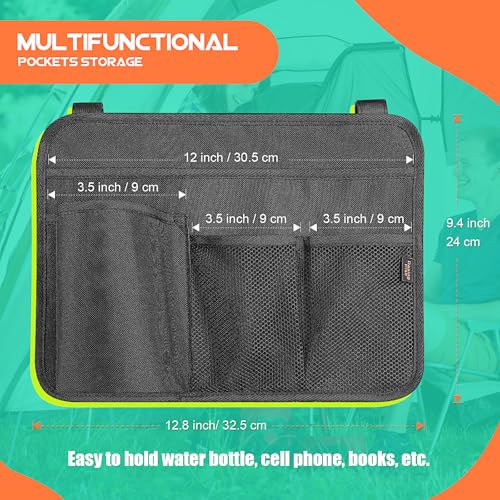 Universal Chair Side Organizer Bag for Beach, Camping, and Wheelchairs