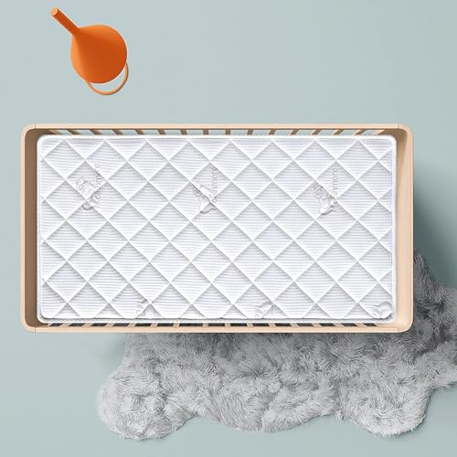 Letmxiu 5-Inch Memory Foam Crib & Toddler Mattress - Hypoallergenic