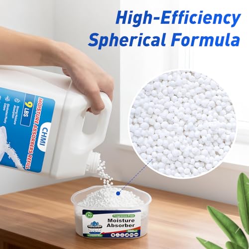 Moisture Absorber Refill Beads 18 LBS Calcium Chloride Dehumidifier