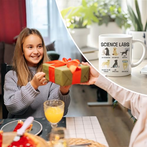 Funny Dog Labrador Coffee Mug 11oz - Cute Science Labs Animal Gift