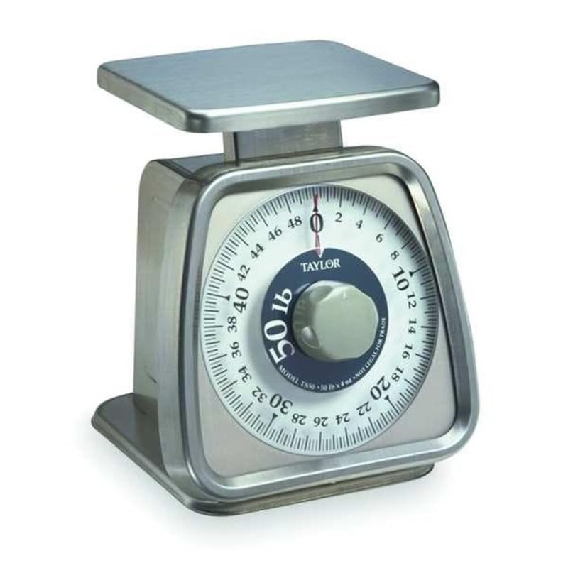 Taylor Stainless Steel Analog Portion Control Scale (50-Pound)