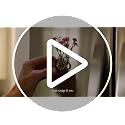 10-Pack Magnetic Mini Glass Bud Vases with Faux Flowers for Fridge