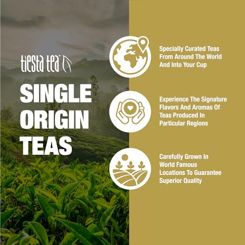 Tiesta Tea Silver Needle White Tea ? Premium Loose Leaf, Single-Origin from China | Pure Unblended Low-Caffeine Tea | Hot or Cold Brew | 2.5oz Refillable Tin | Brews 50 Cups