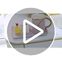 Zubebe Handbag-Shaped Coffee Mug Set Purple with Saucer & Spoon - Elegant Gift