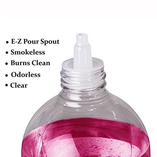 Purple Paraffin Lamp Oil - Smokeless & Odorless Clean Burning Fuel, 32 oz