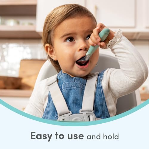 Toddler Stainless Steel Forks 18+ Months, 3-Pack