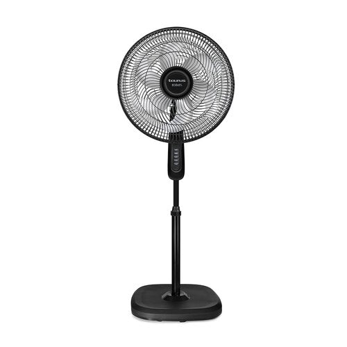 Taurus Silent Power 18” Stand Fan with ECOJET Grille – Ultra Quiet Pedestal Fan with Oscillation, 3 Speeds & Adjustable Height – More Airflow, Less Noise – Modern Powerful Floor Fan for Home or Office