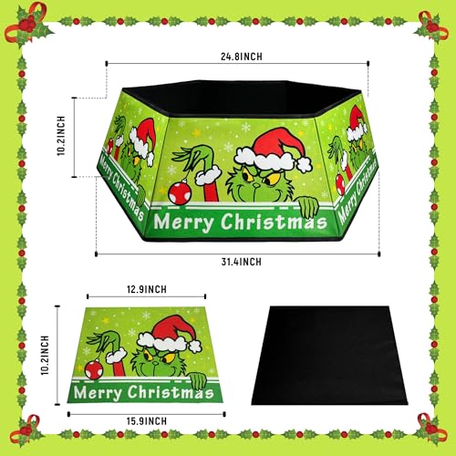 PACOTK Christmas Tree Collar 31in Base Cover for Artificial Trees