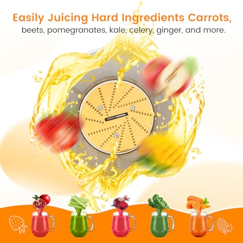 Juicer Mesh Filter Basket with Titanium-Coated Blades for Centrifugal Juicers