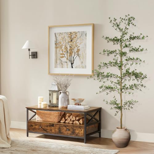7ft Black Olive Tree | Realistic Faux Shady Lady Decor for Home