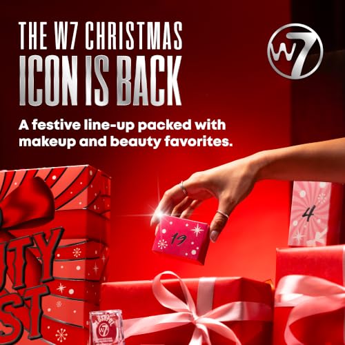 W7 Beauty Blast Makeup Advent Calendar 2026 - 24 Cosmetic Treats & Miniatures