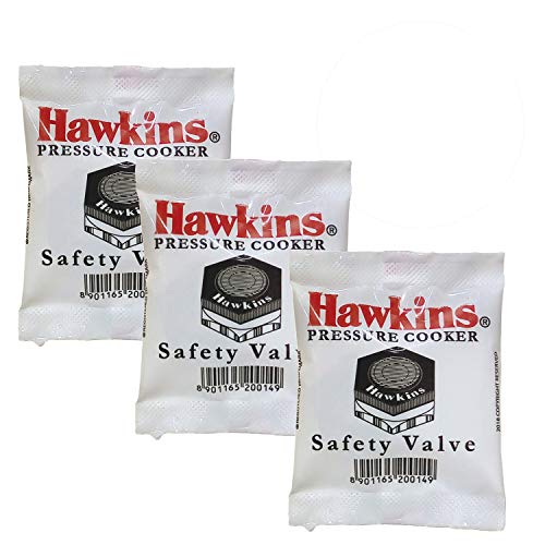 Pressure Cooker Safety Valve Replacement Set, 3-Piece Pack