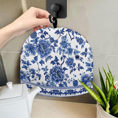 Floral Print Quilted Tea Cosy - Insulated Fabric Teapot Cover