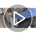 Ultimate Height Black Bed Risers - Carbon Steel for Dorms
