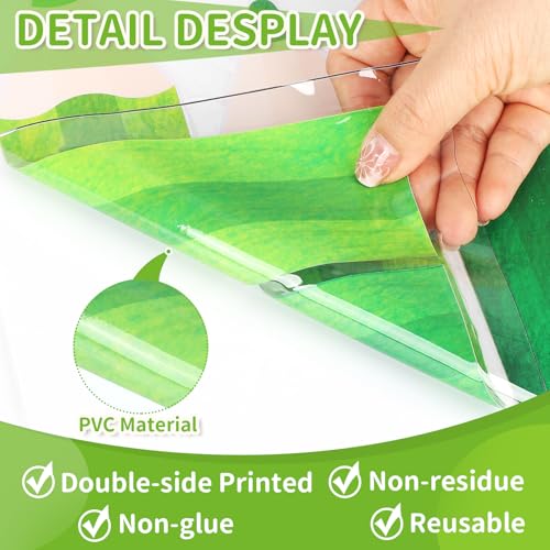 Pencil Window Clings - 9 Sheets Double-Sided Classroom Decor