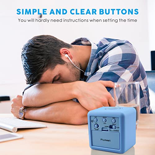 Digital Alarm Clock for Kids with Snooze, Nightlight and Silicone Cover