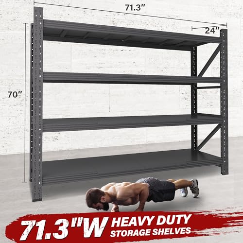 Heavy Duty Garage Shelving Unit 5000LBS Steel Storage Rack