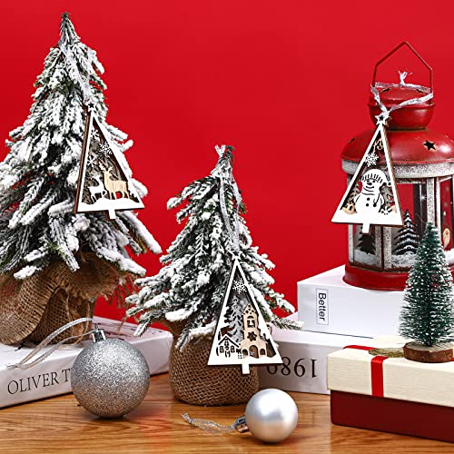 Silver Christmas Ornament Hangers 200 Pack 10.6in Holiday Tree Decorations