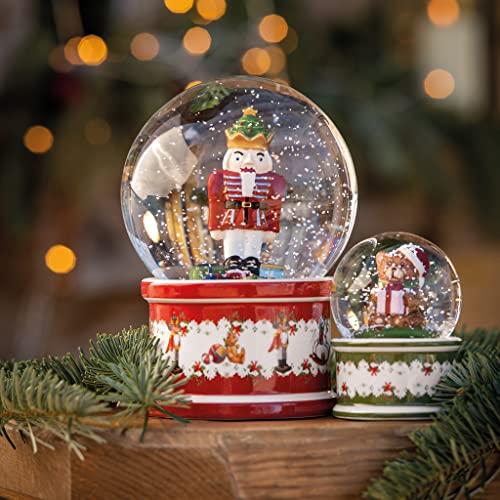 Villeroy & Boch Christmas Snow Globe Nutcracker Large 13x13x17cm Multicoloured