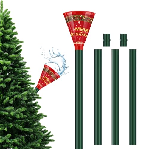 Christmas Tree Watering Funnel - 40 Inch Long Spill-Proof Tree Waterer