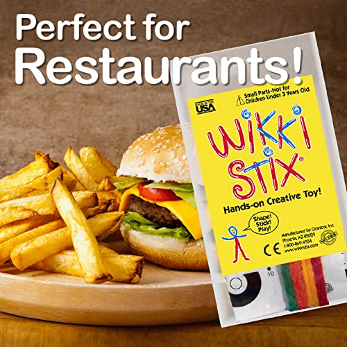 Wikki Stix Mini Play Paks - 100 Pack for Kids' Parties & Classroom Fun