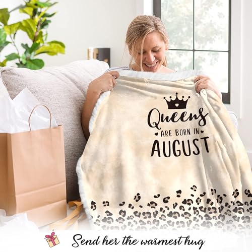 Plush Wearable Blanket for Women, 73x47 Inch Cozy Microfiber Throw