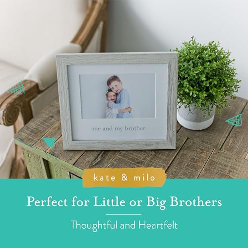 Rustic Me & My Brother Sibling Picture Frame - 4x6 Keepsake Display